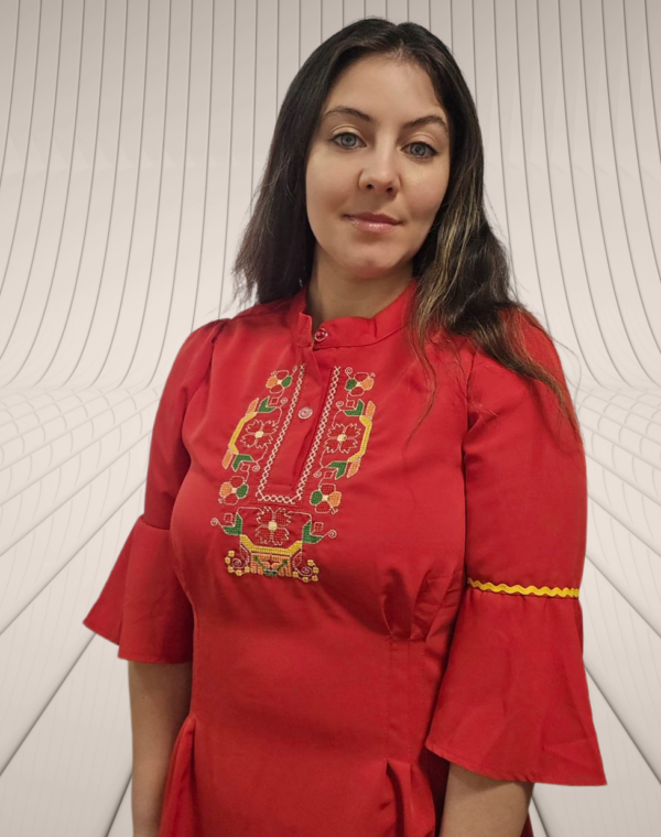 Second image of РИЗА(ТУНИКА)-ШЕВИЦА-ЧЕРВЕНА(35-3)